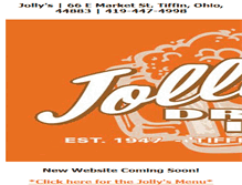Tablet Screenshot of jollysdrivein.com